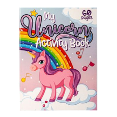 Activity Book - Unicorn - 60 Pages